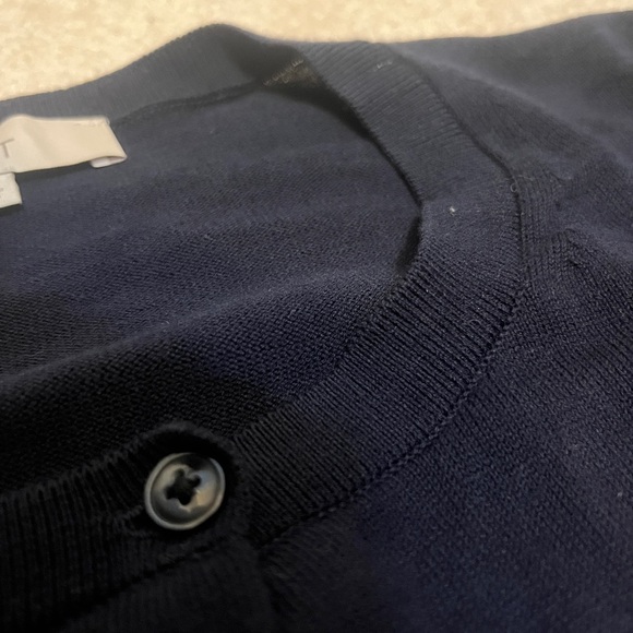 loft navy blue cardigan womens large - Picture 2 of 3